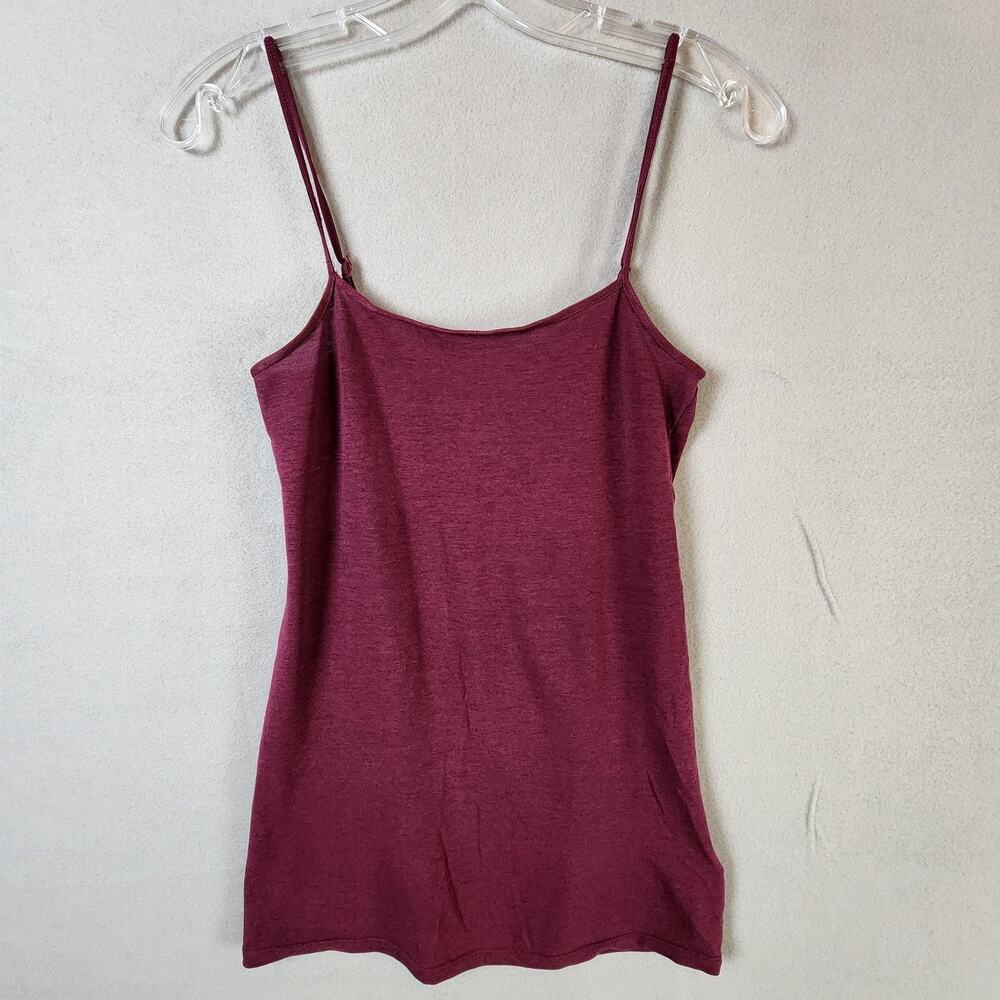 H& M Dividend Halter Top - XS- Maroon